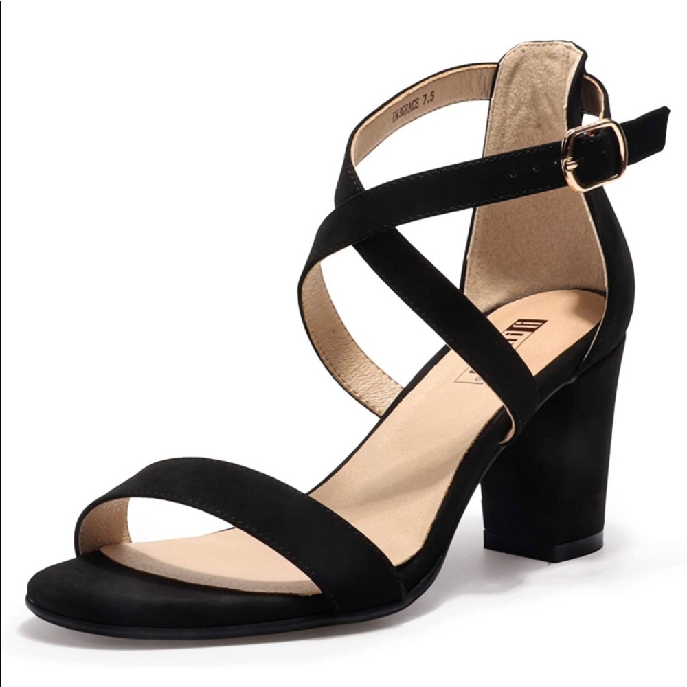 Black Low High Heel